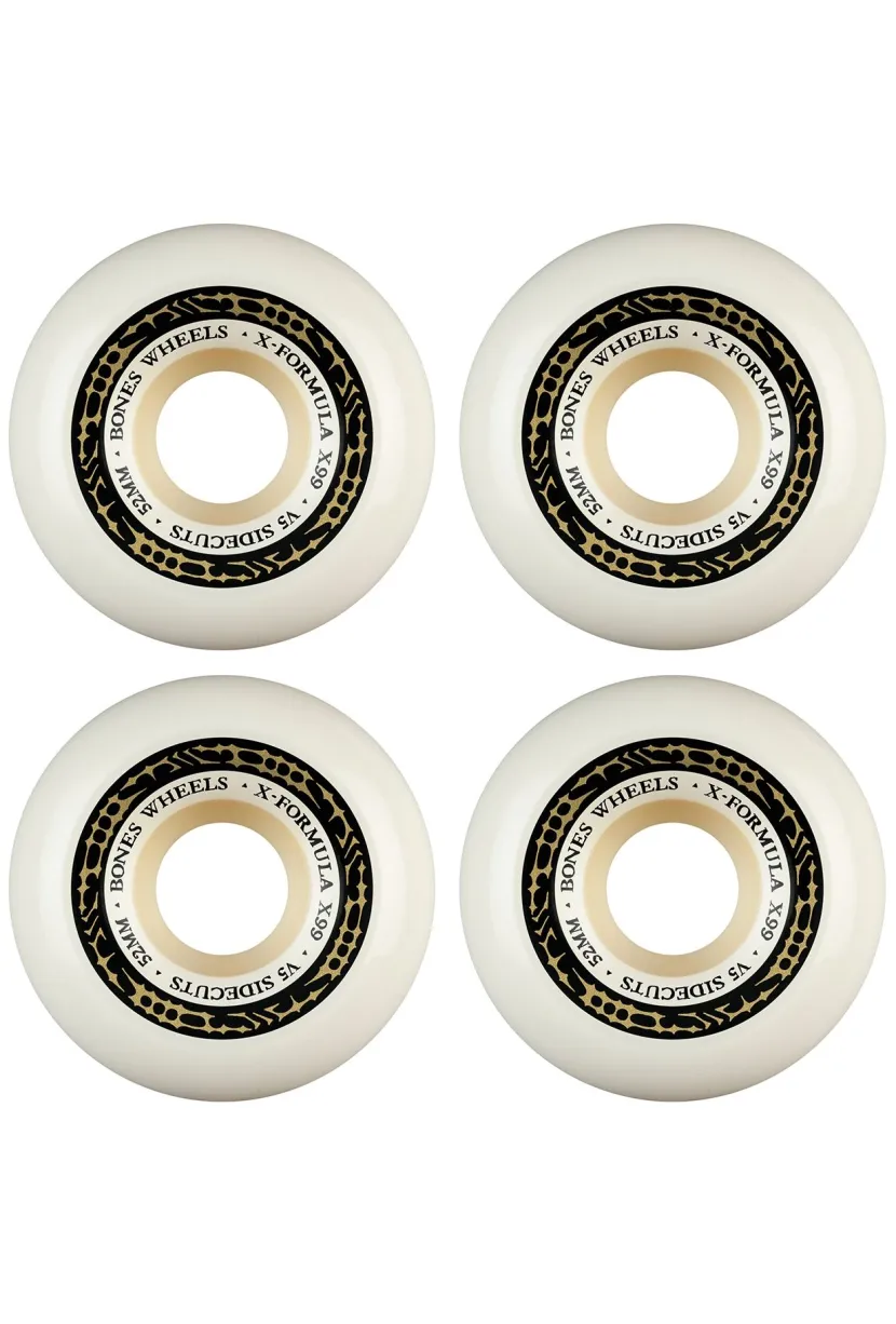 Bones Wheels X Formula V5 Sidecut 52mm 99A