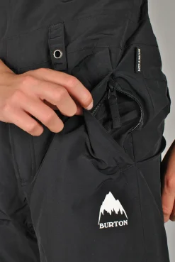 Burton Kids Skylar BIB Overall Pant, True Black