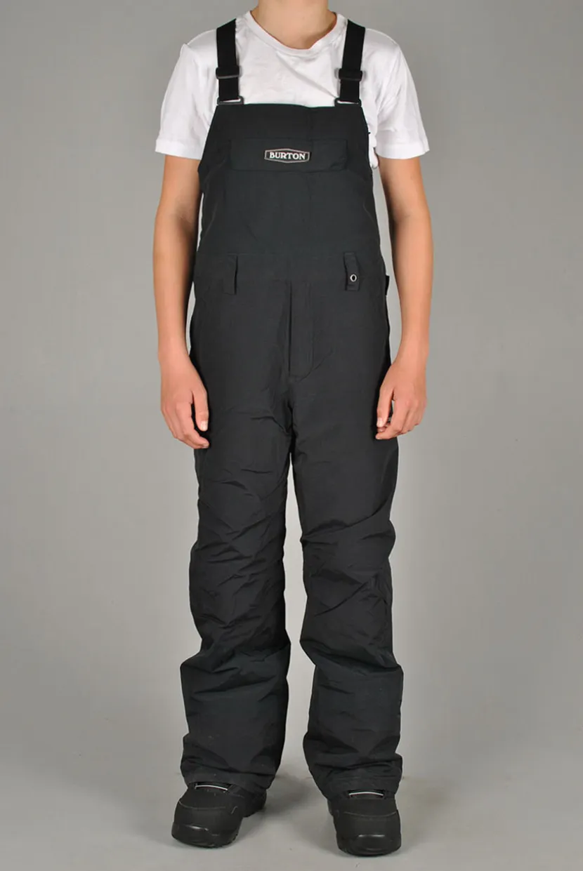 Burton Kids Skylar BIB Overall Pant, True Black