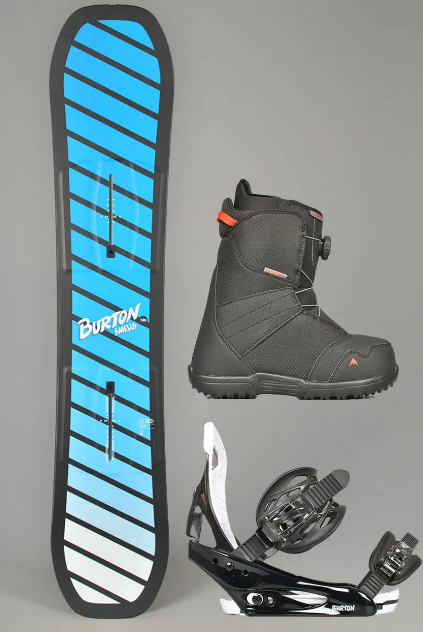 Burton Kids Smalls Snowboardpakke, 10-14 år