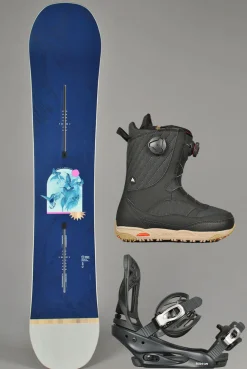 Burton Womens Yeasayer Snowboardpakke