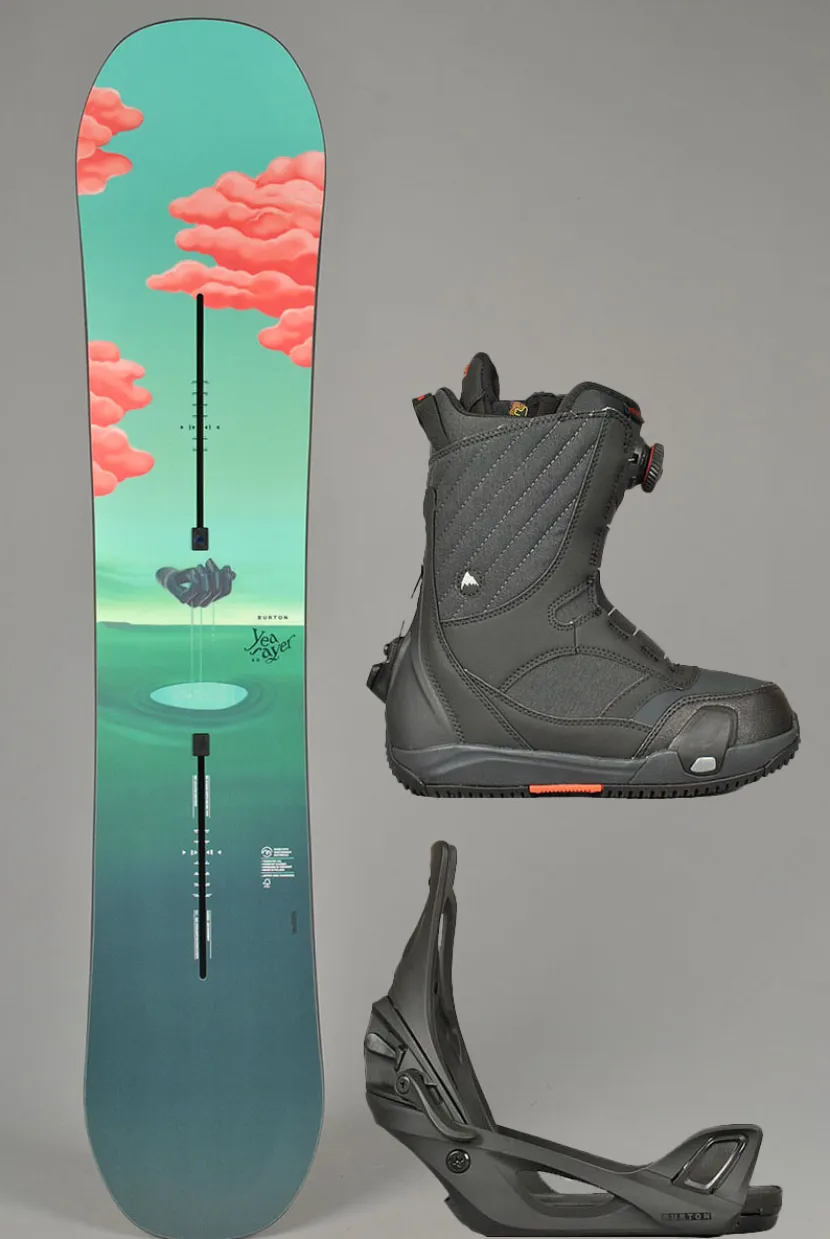 Burton Womens Yeasayer Step On® Snowboardpakke