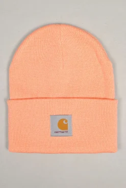 Carhartt WIP Acrylic Watch Hat Beanie, Peach