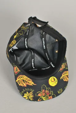 Carhartt WIP Paradise Adjustable 5 Panel Cap, Paradise Print