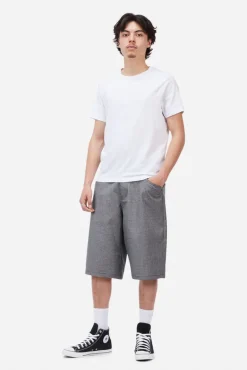 Dime Baggy Houndstooth Shorts