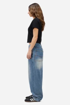 Dime Cursive Denim Tee