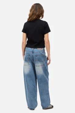 Dime Cursive Denim Tee