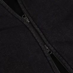 Dime Distressed Terry Zip Hoodie