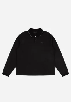 Dime Jacquard Ls Polo