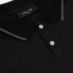 Dime Jacquard Ls Polo
