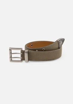 Dime Waxed Canvas Belt