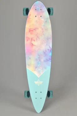 Duster Skateboards Cruisin Chrome Pintail Longboard 37