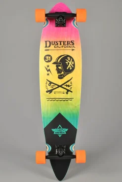 Duster Skateboards Moto Rasta Fades 37