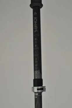 Jones Snowboards Flip-Lock Talon Pro Adjustable Poles 105-135cm
