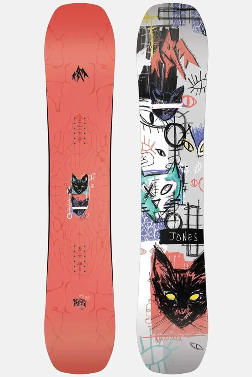 Jones Snowboards Womens Rally Cat Snowboard