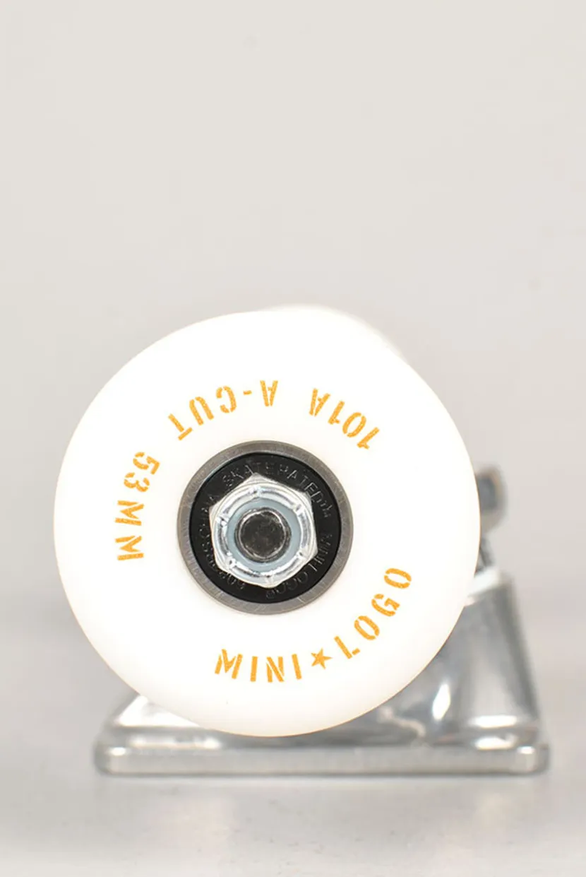 Mini Logo Raw 139 Trucks & Wheels sett