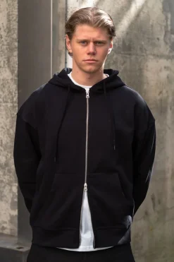 Montage Apparel Script Zip-Hood