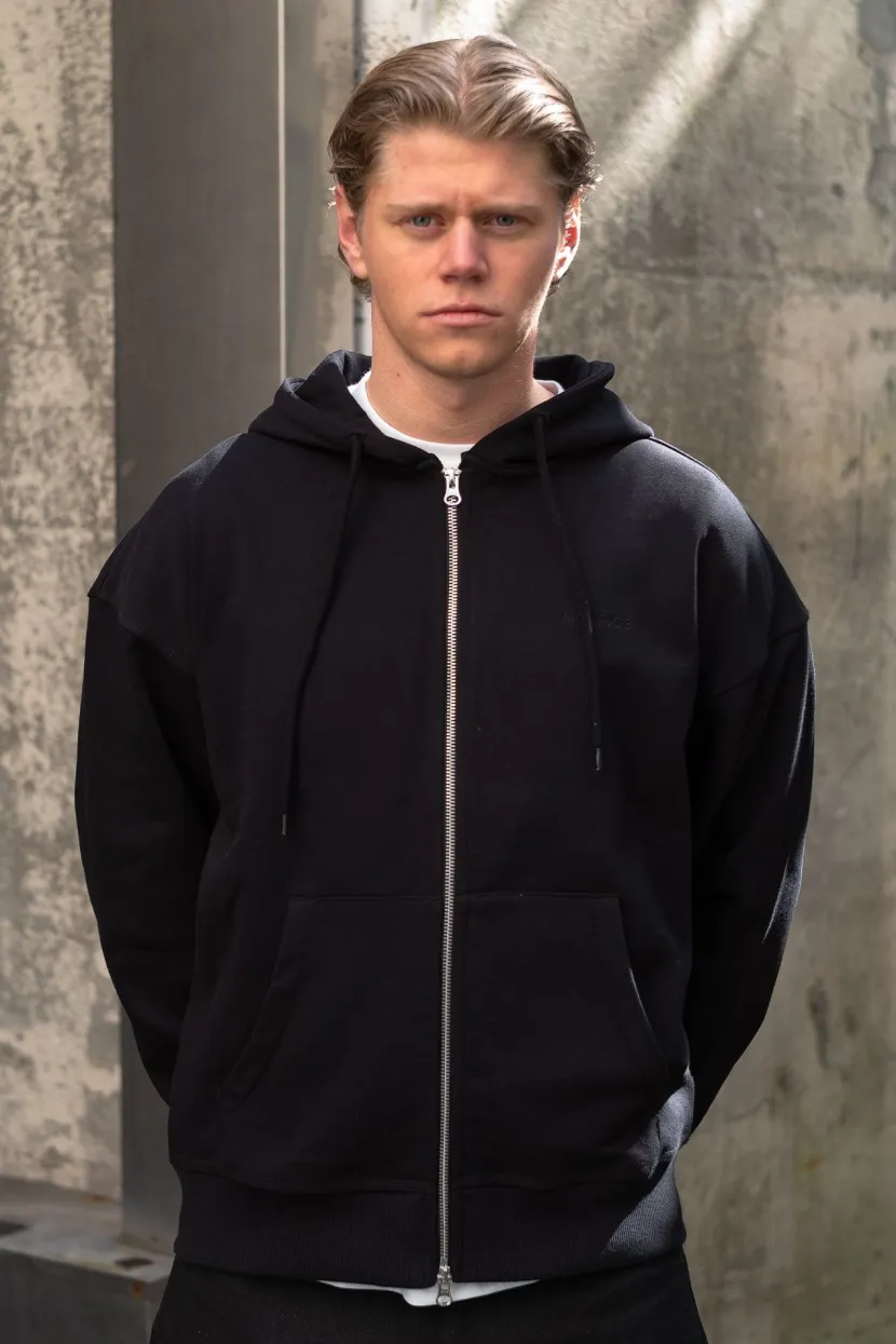 Montage Apparel Script Zip-Hood