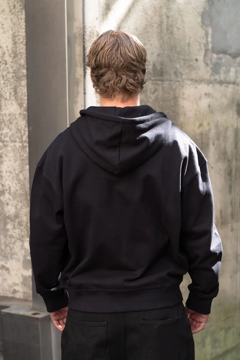 Montage Apparel Script Zip-Hood