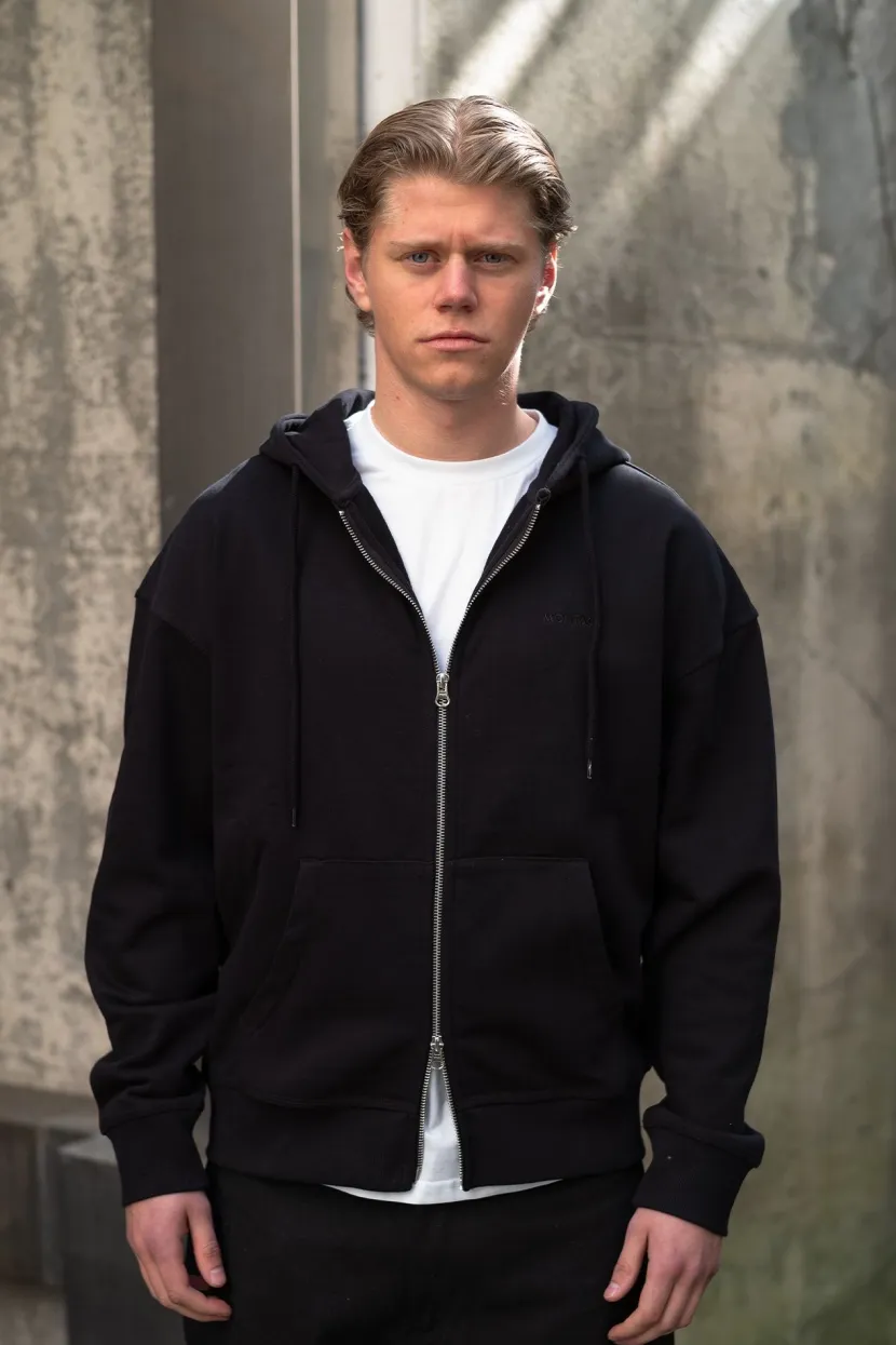 Montage Apparel Script Zip-Hood
