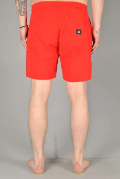 Montage Apparel Swim Shorts, Salsa Red