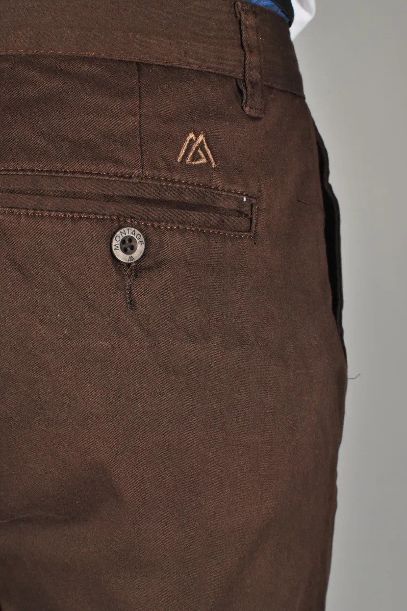 Montage Apparel The Chino Shorts, Brown