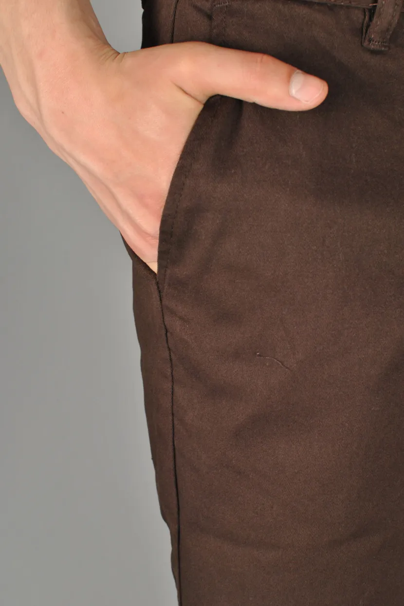 Montage Apparel The Chino Shorts, Brown