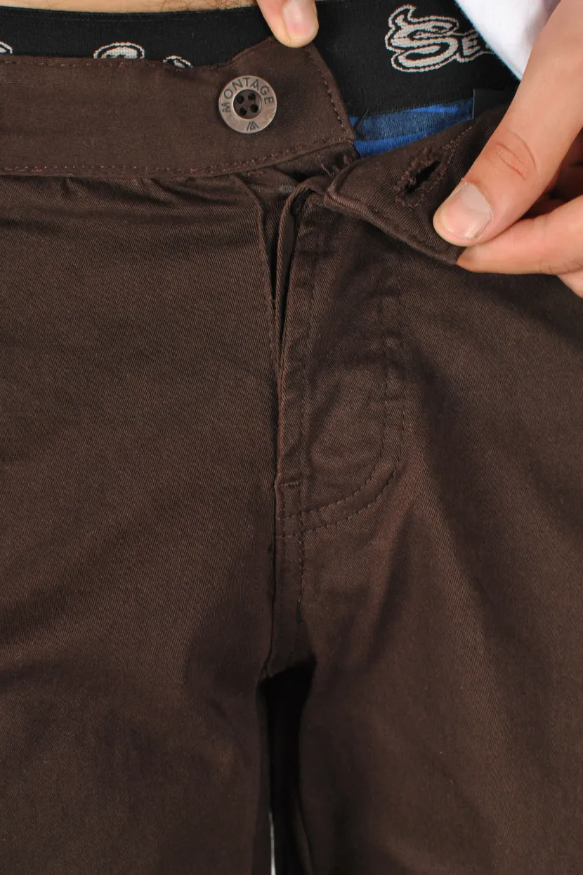 Montage Apparel The Chino Shorts, Brown