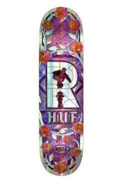 Real Skateboards Huf Holographic Cothedral - 8.06"