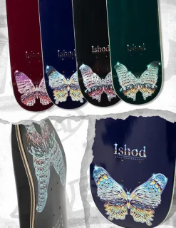 Real Skateboards Ishod Mariposa Chrome Redux - 8.5 Twin Tail