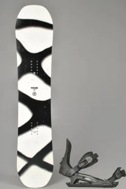 Ride Kids Lowride Snowboardpakke, 6-11 år