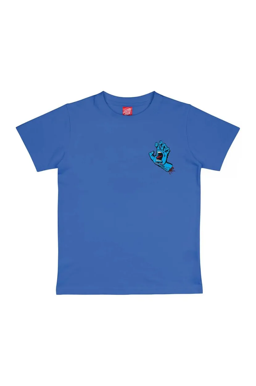Santa Cruz Youth Screaming Hand Chest T-Shirt