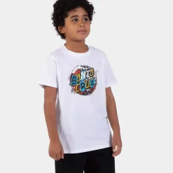 Santa Cruz Youth Screaming Pay Off Dot Front T-Shirt