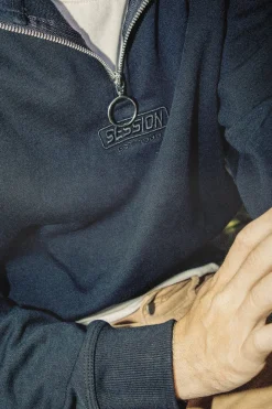 Session Block Quarter Zip