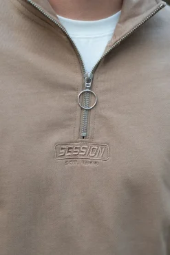 Session Block Quarter Zip
