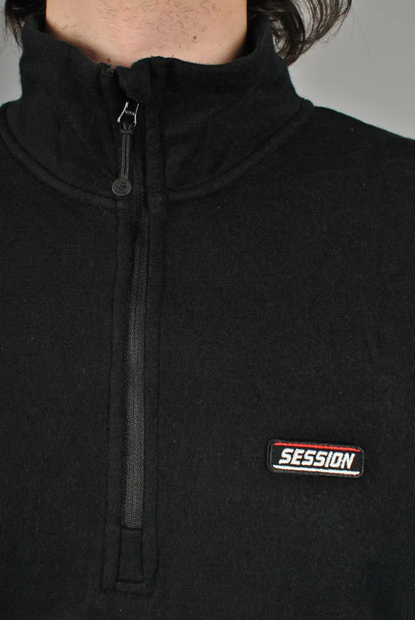 Session Merino Wool 1/4 Zip Longsleeve