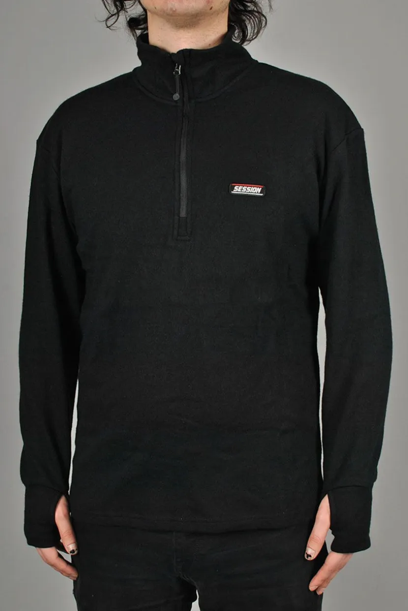 Session Merino Wool 1/4 Zip Longsleeve