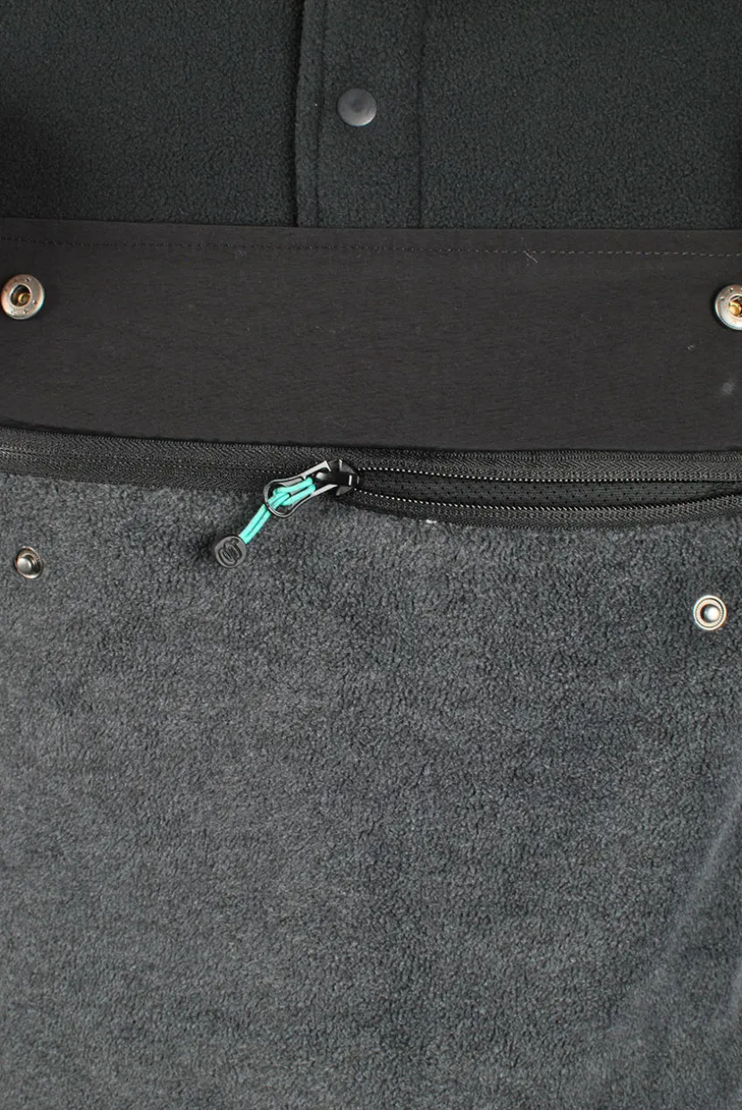 Session Pullover Fleece, Black/Black Melange