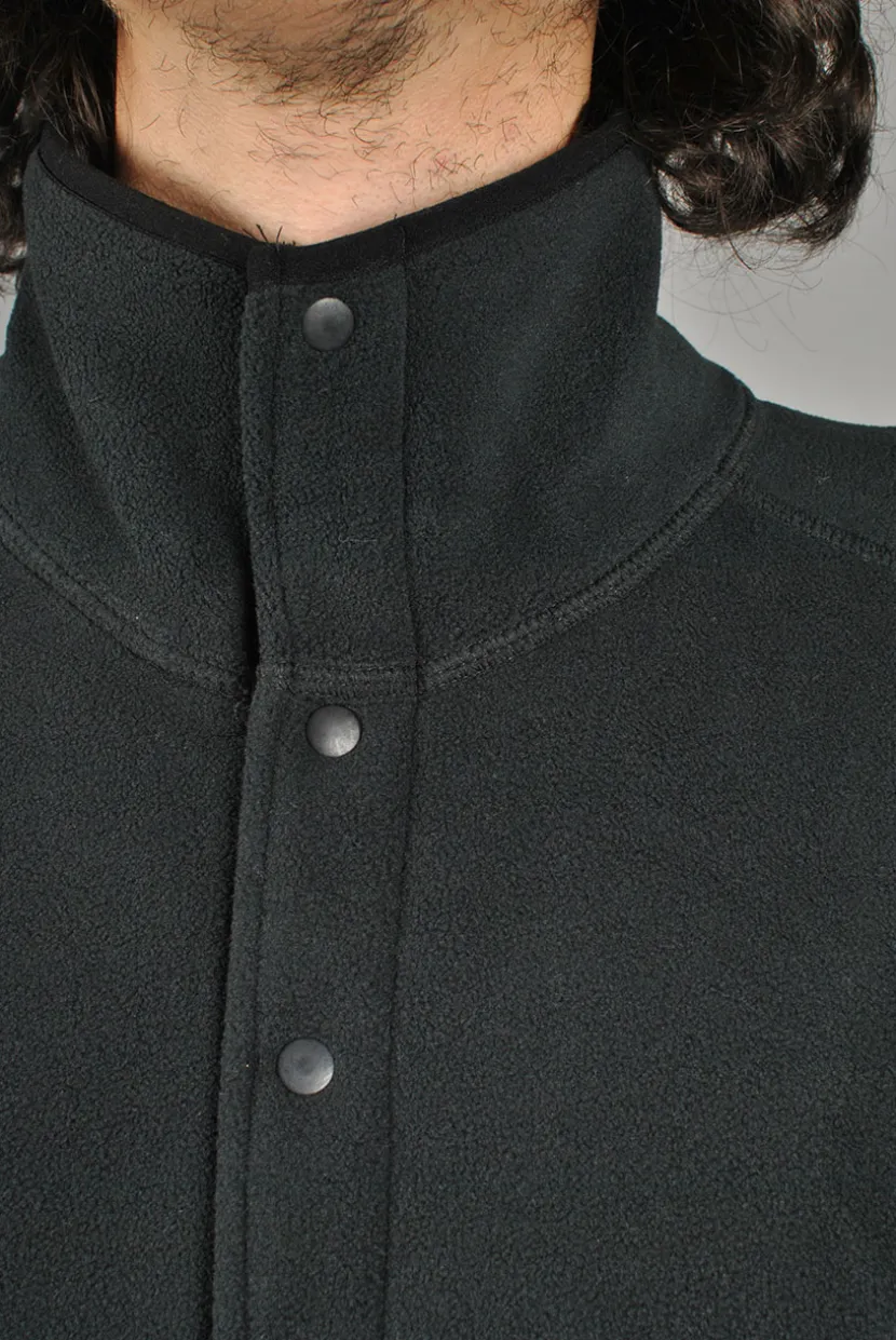 Session Pullover Fleece, Black/Black Melange