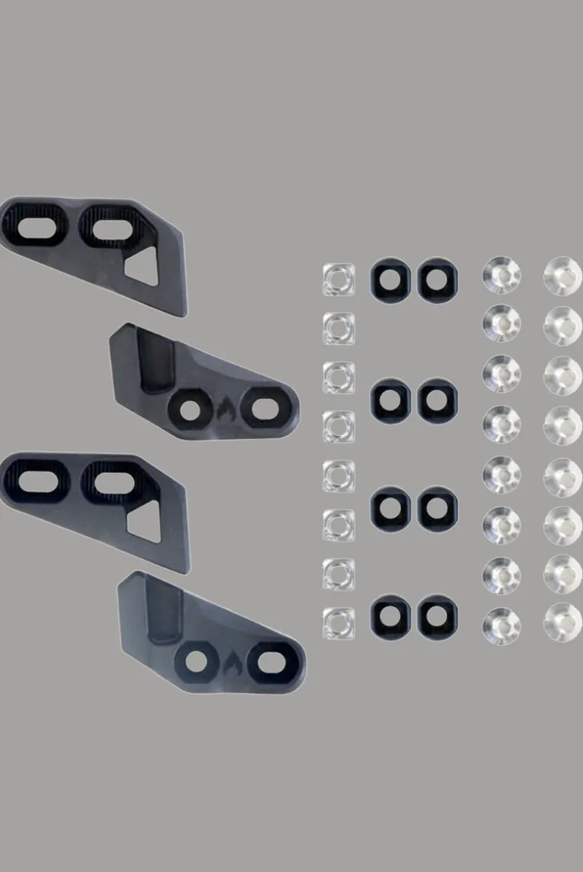 Spark R&D Splitboard Molded Fixie Clips, Through-Mount