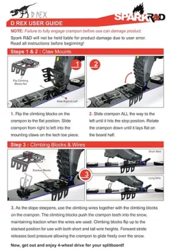 Spark R&D ST Ibex Crampons / Skarejern