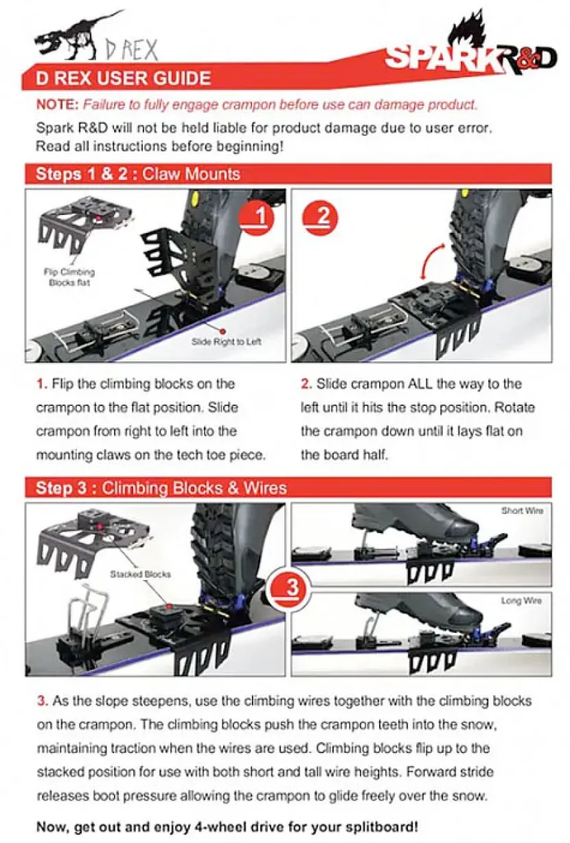 Spark R&D ST Ibex Crampons / Skarejern