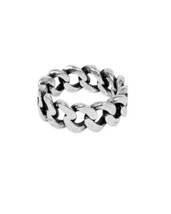 Twojeys Cuban Ring Plata