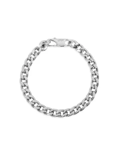 Twojeys Unstoned Cuban Bracelet Silver